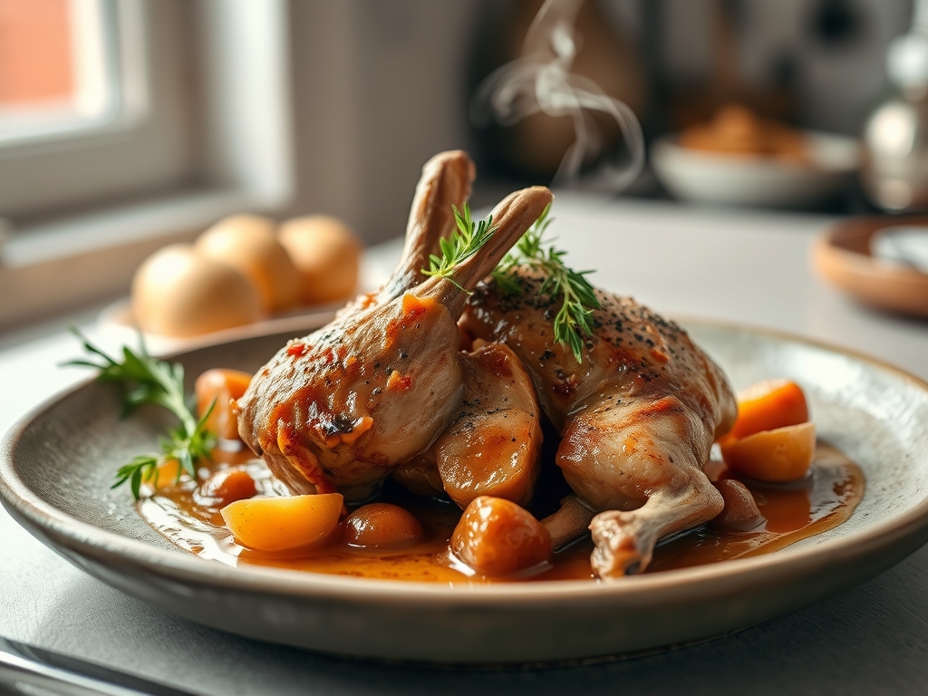 Braised Rabbit Prep
