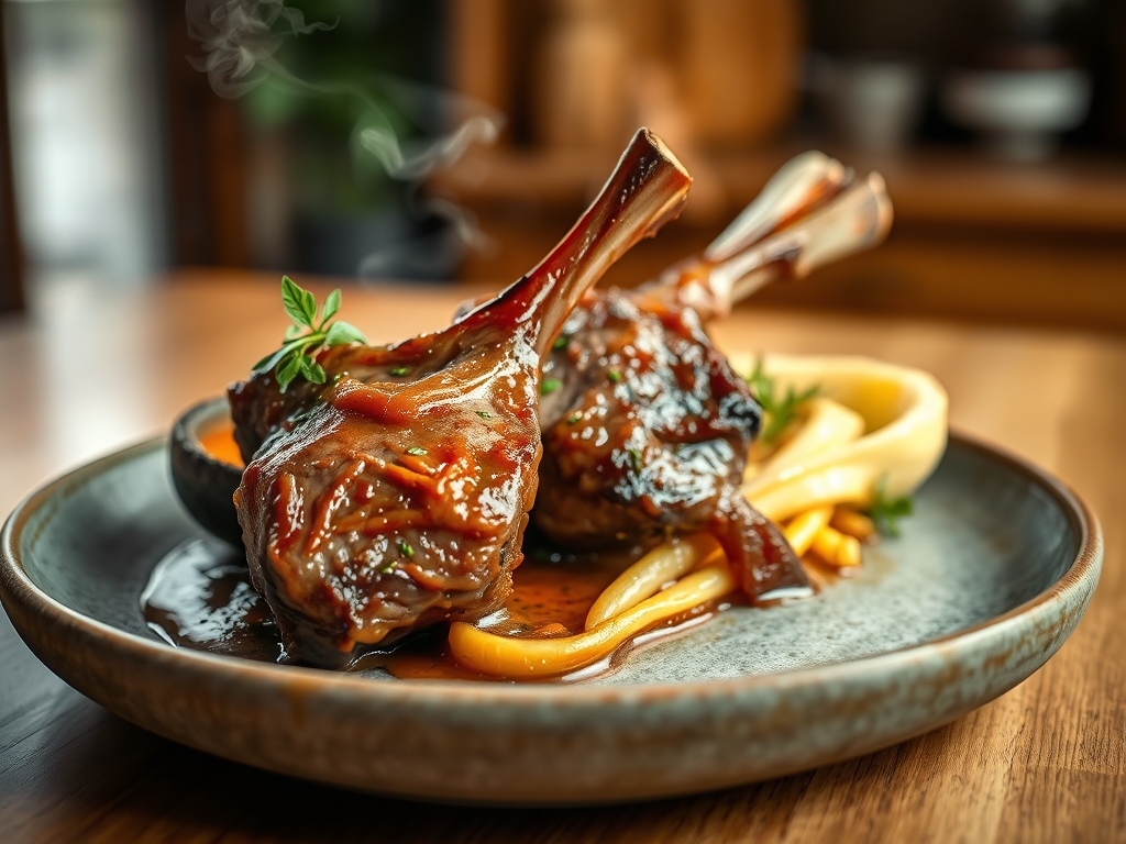 Lamb Shank Braising