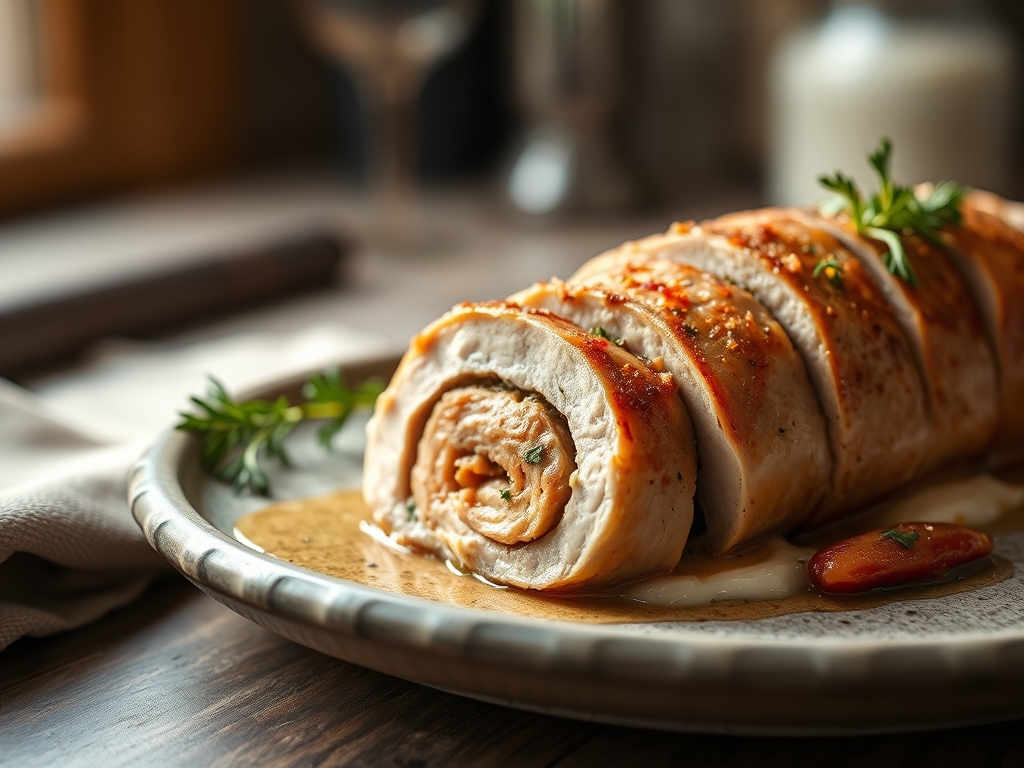 Stuffed Pork Loin