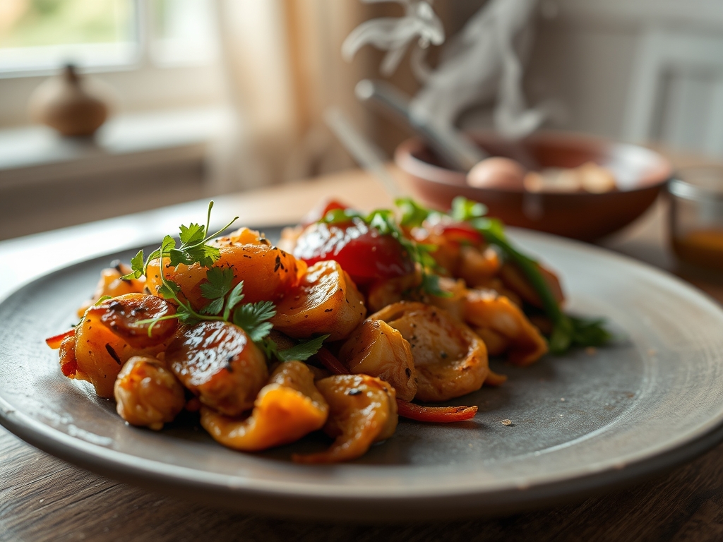 Wok to Steam Plate