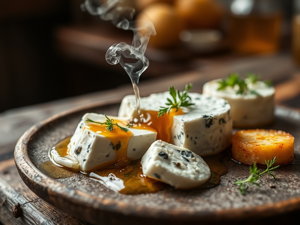 Blue Cheese and Honey