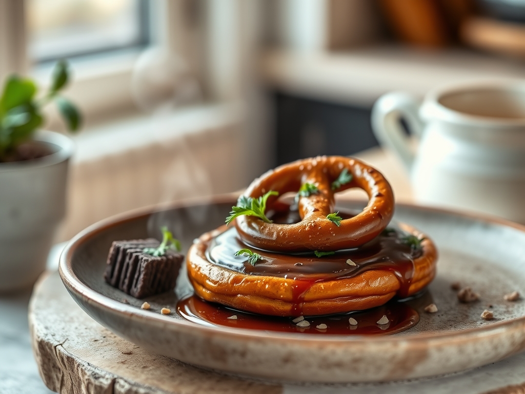 Chocolate Pretzel Snap