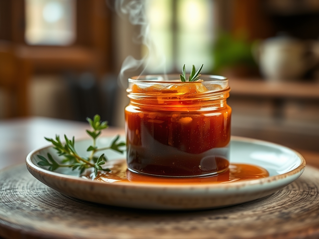 Hot Jam to Sealed Jar